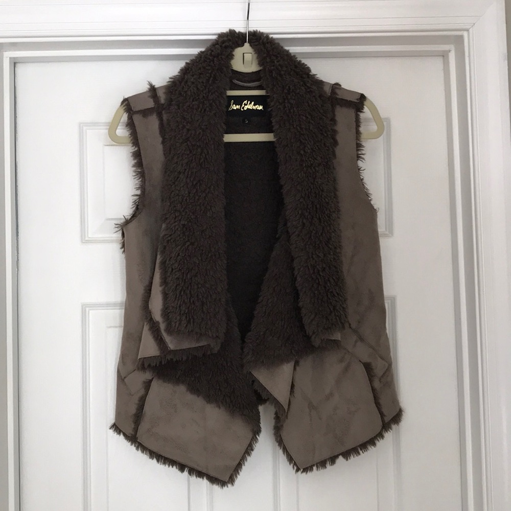 ❤️❤️Sam Edelman Faux Fur and Suede Vest❤️❤️